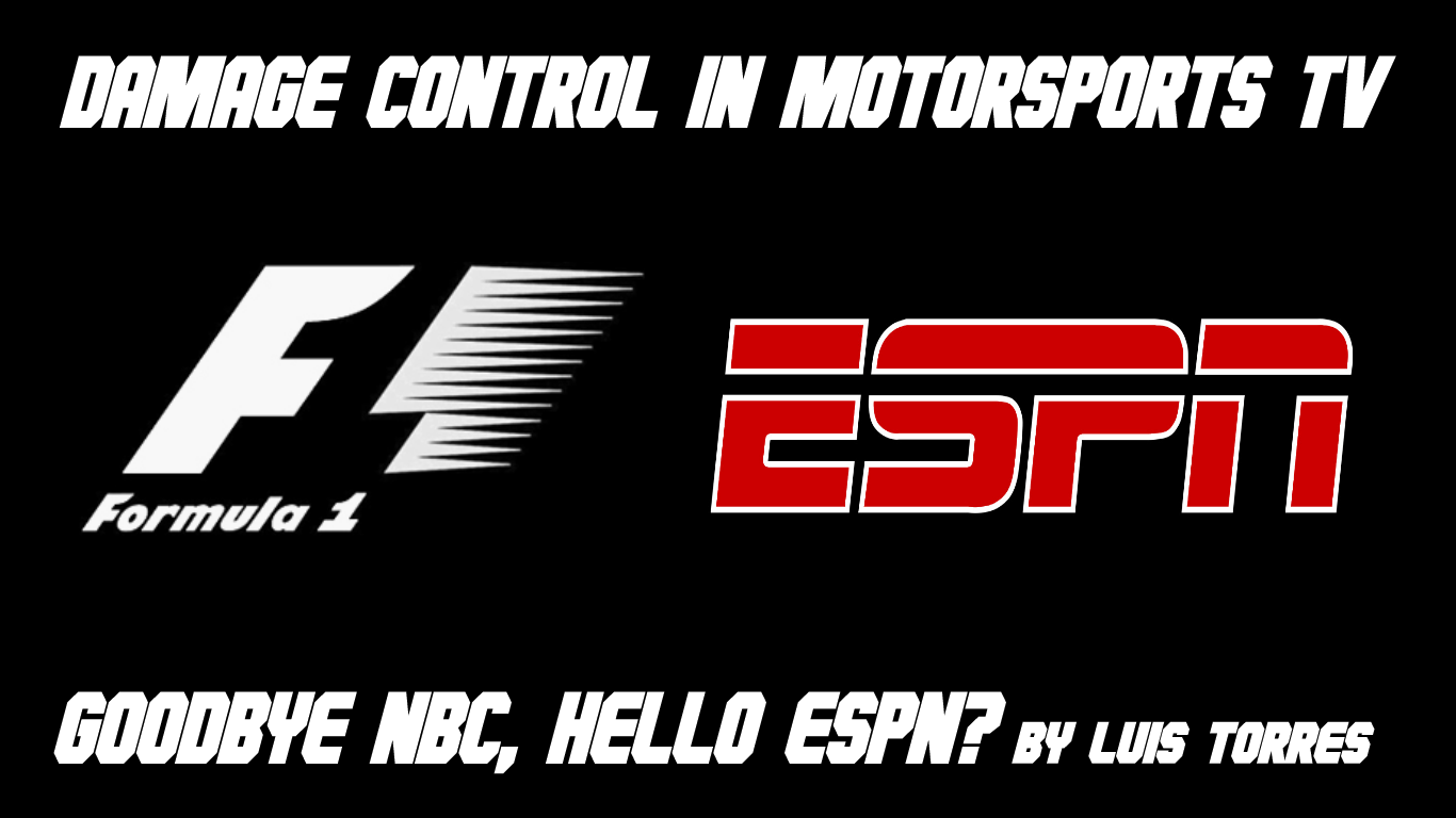 Damage Control in Motorsports TV: ESPN replaces NBC as Formula 1’s flagship network in the United States next year